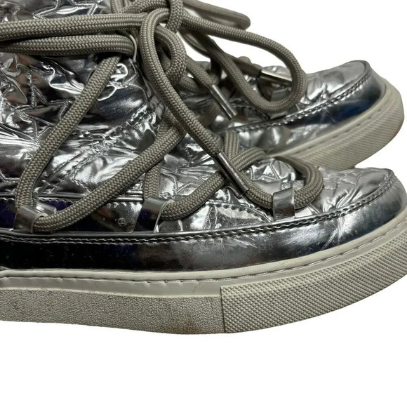 Inuikii Bomber Star Endurance Metallic Boot Silver Size 10 - Picture 9 of 12